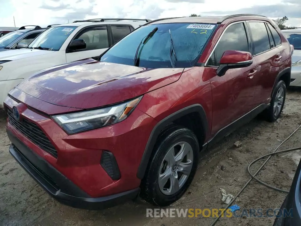 1 Photograph of a damaged car 4T3RWRFV0NU053247 TOYOTA RAV4 2022