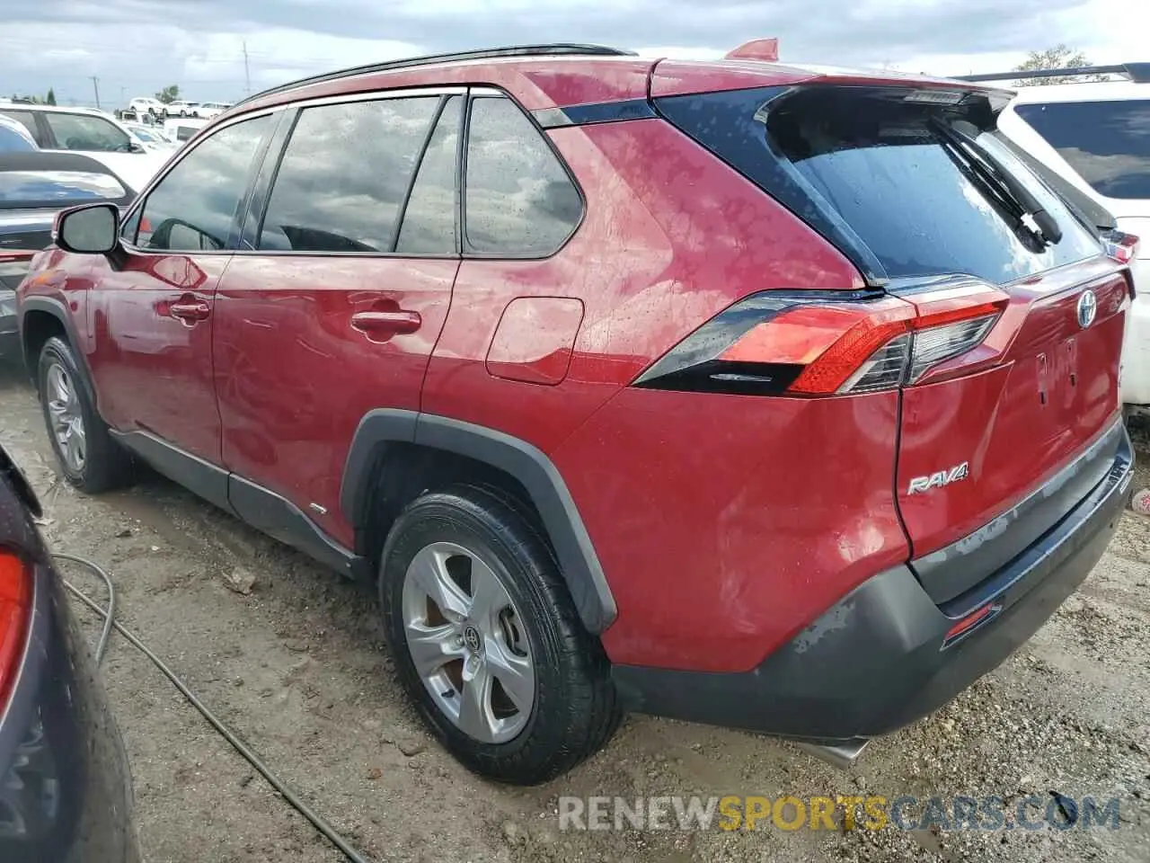 2 Photograph of a damaged car 4T3RWRFV0NU053247 TOYOTA RAV4 2022