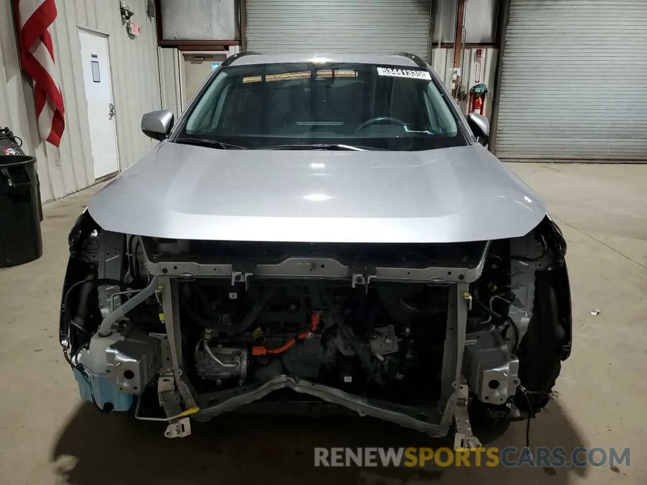 5 Фотография поврежденного автомобиля 4T3RWRFV2NU078134 TOYOTA RAV4 2022