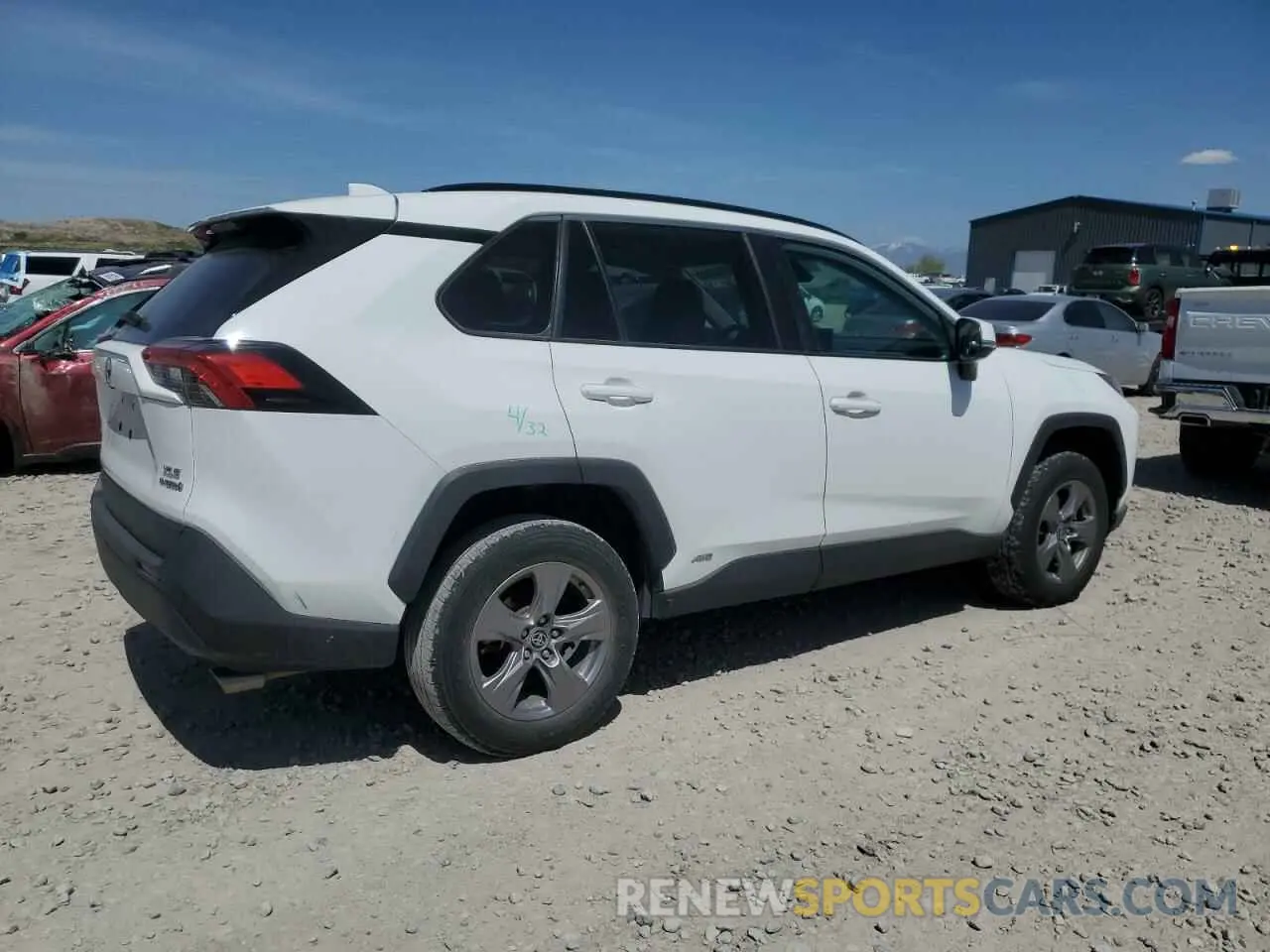 3 Фотография поврежденного автомобиля 4T3RWRFV3NU065540 TOYOTA RAV4 2022