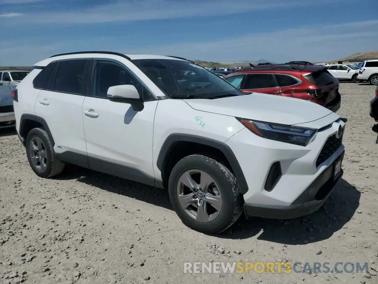 4 Фотография поврежденного автомобиля 4T3RWRFV3NU065540 TOYOTA RAV4 2022