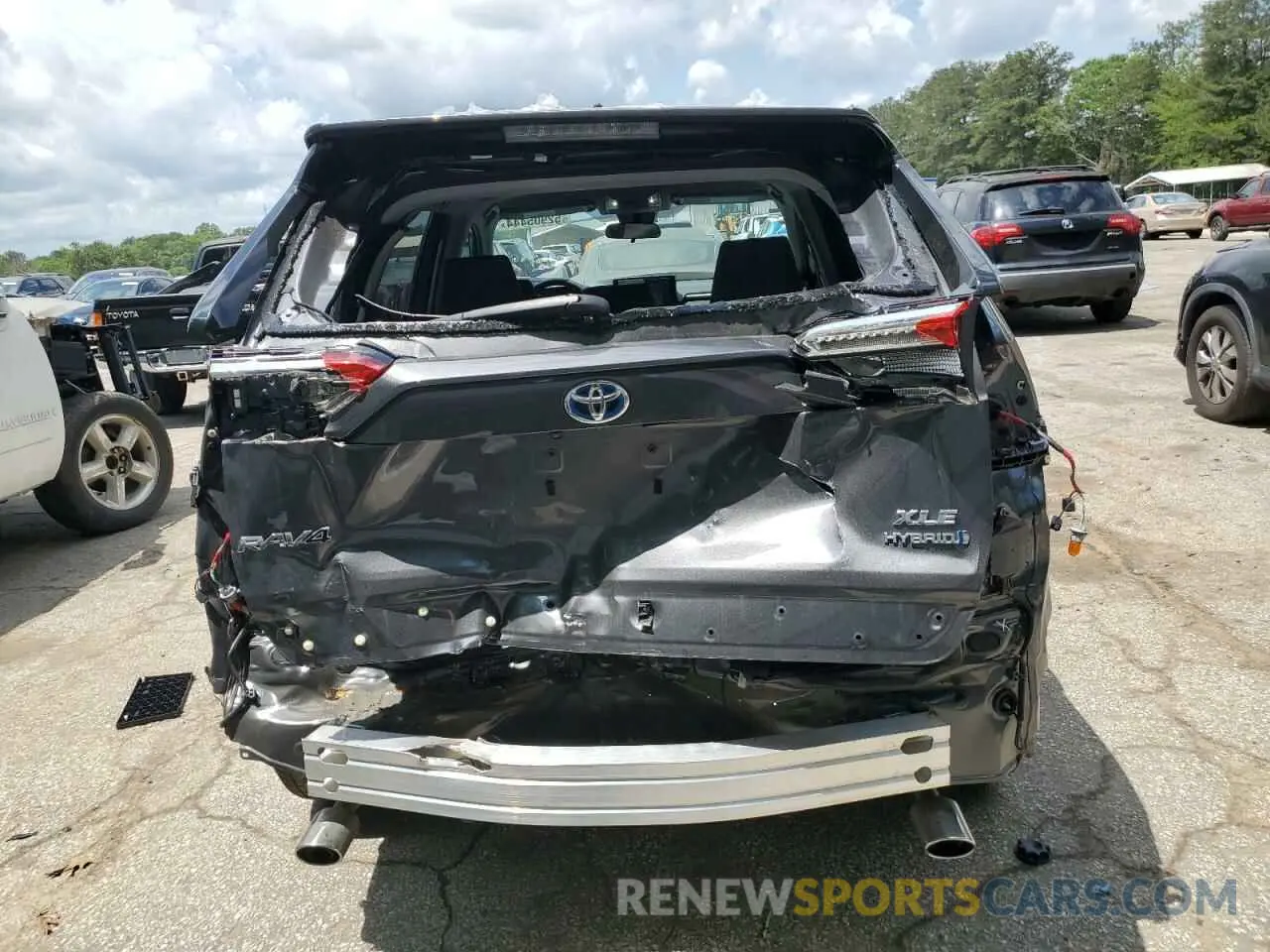 6 Photograph of a damaged car 4T3RWRFV5NU053910 TOYOTA RAV4 2022