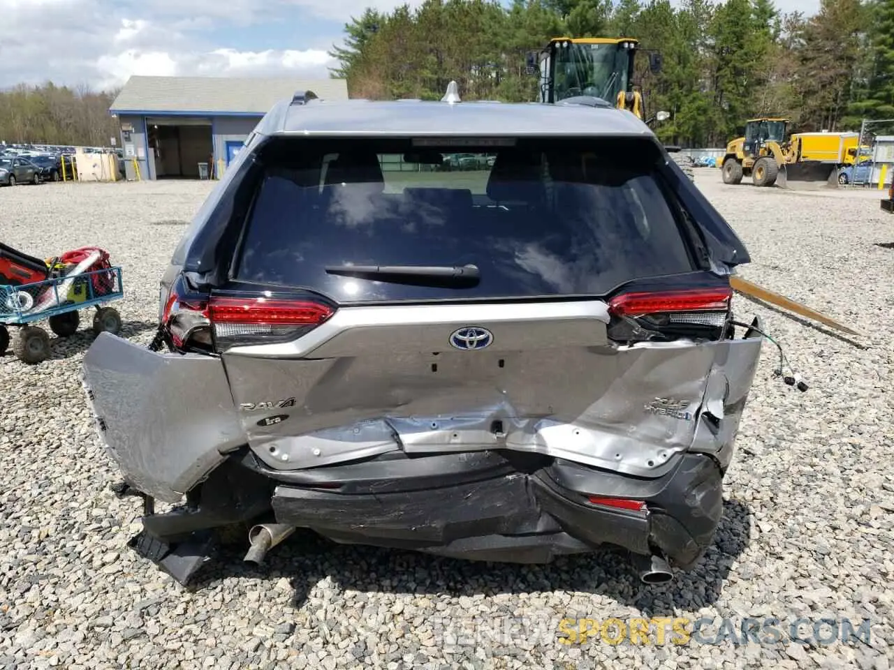 6 Photograph of a damaged car 4T3RWRFV7NU057408 TOYOTA RAV4 2022