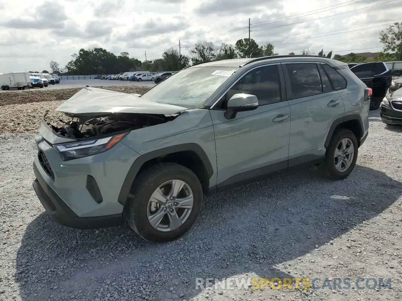 1 Photograph of a damaged car 4T3RWRFV9NU050430 TOYOTA RAV4 2022