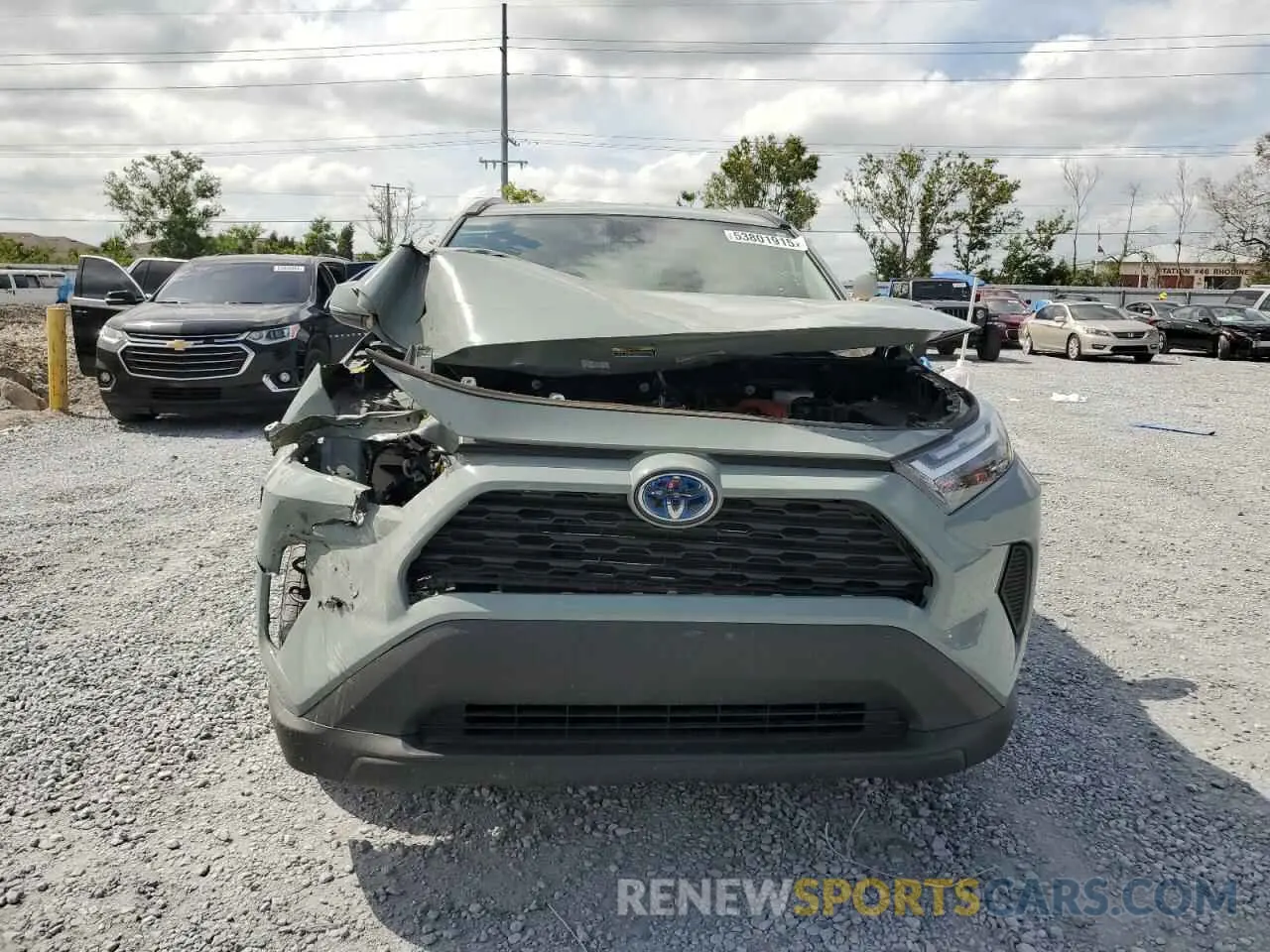 5 Photograph of a damaged car 4T3RWRFV9NU050430 TOYOTA RAV4 2022