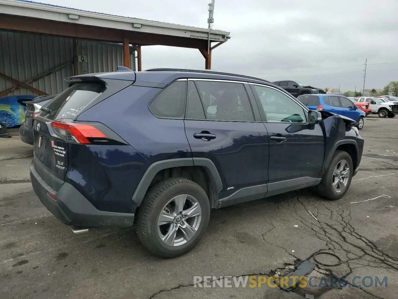 3 Фотография поврежденного автомобиля 4T3RWRFVXNU059928 TOYOTA RAV4 2022