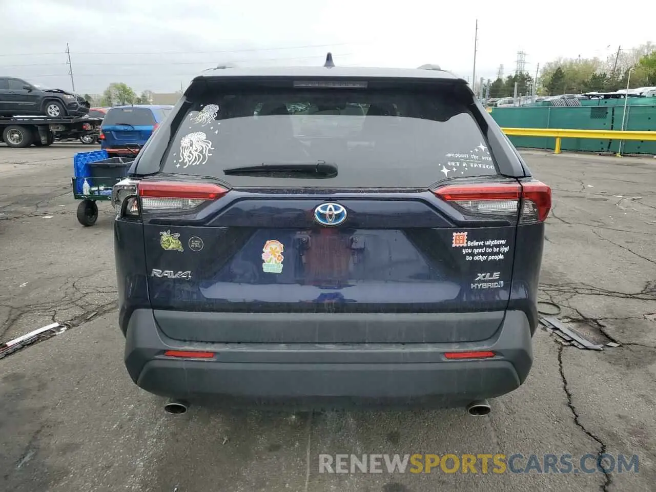 6 Фотография поврежденного автомобиля 4T3RWRFVXNU059928 TOYOTA RAV4 2022