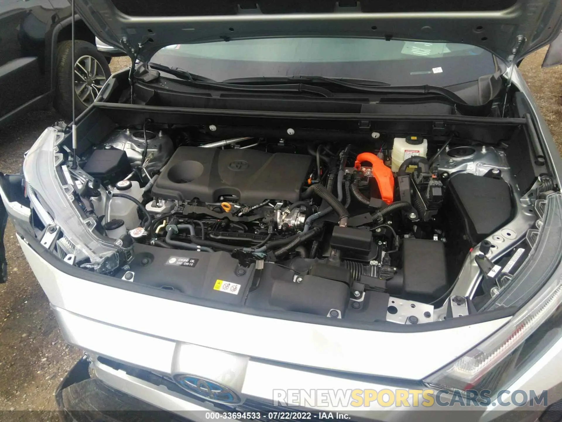 10 Photograph of a damaged car 4T3T6RFV2NU083985 TOYOTA RAV4 2022