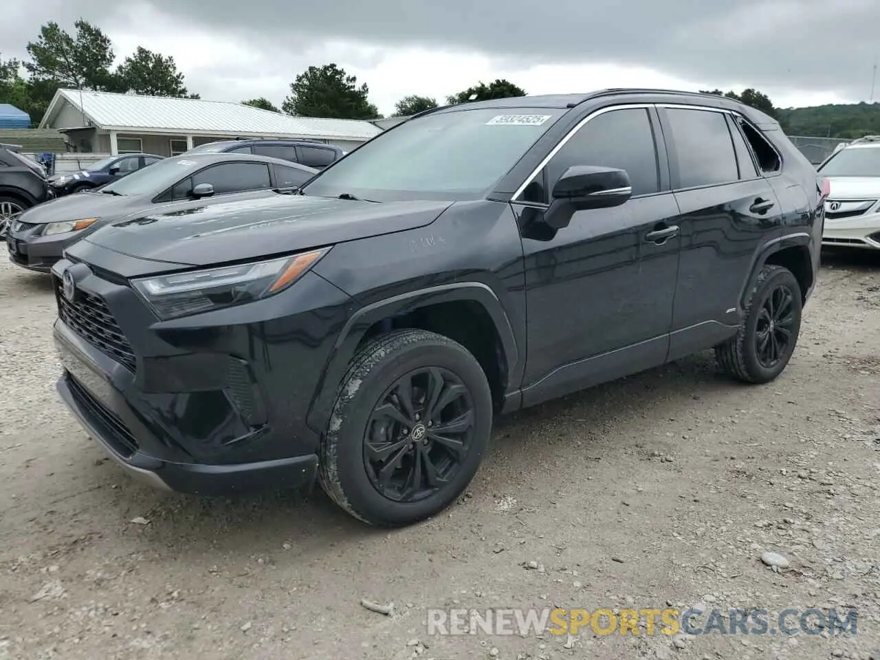 1 Photograph of a damaged car 4T3T6RFV3NU089312 TOYOTA RAV4 2022