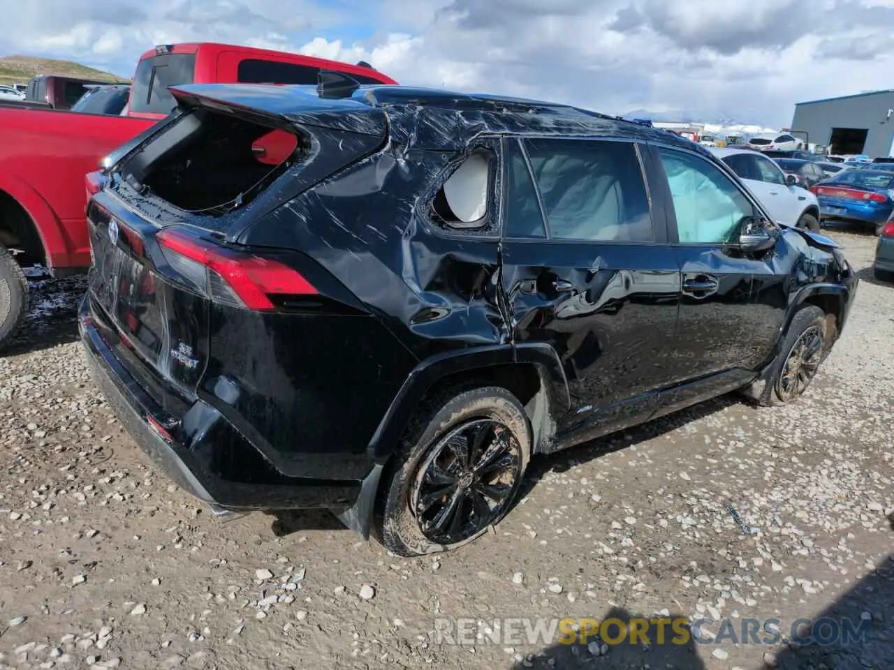 3 Фотография поврежденного автомобиля 4T3T6RFV4NU080053 TOYOTA RAV4 2022