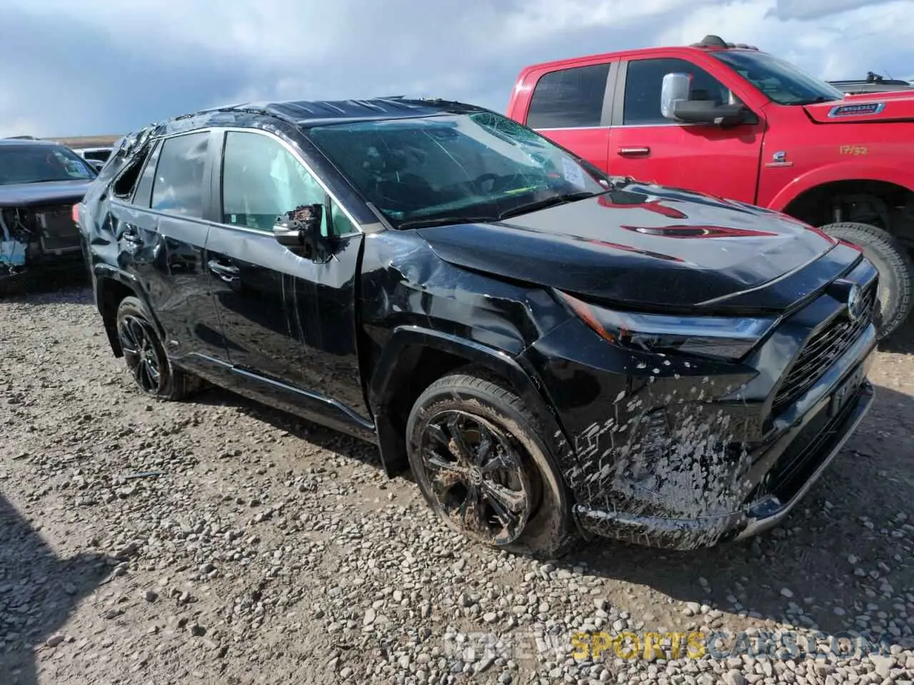 4 Фотография поврежденного автомобиля 4T3T6RFV4NU080053 TOYOTA RAV4 2022