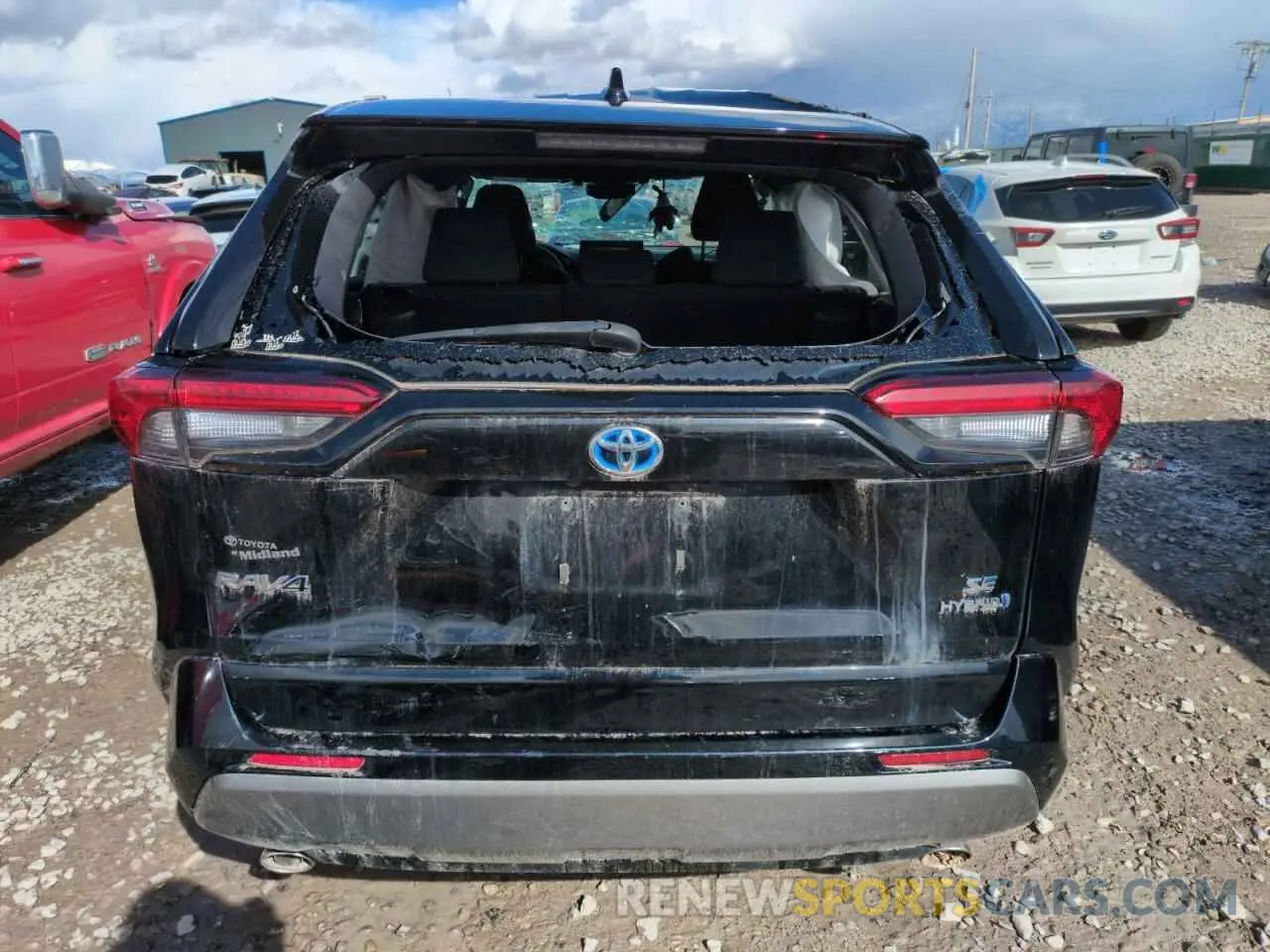 6 Фотография поврежденного автомобиля 4T3T6RFV4NU080053 TOYOTA RAV4 2022
