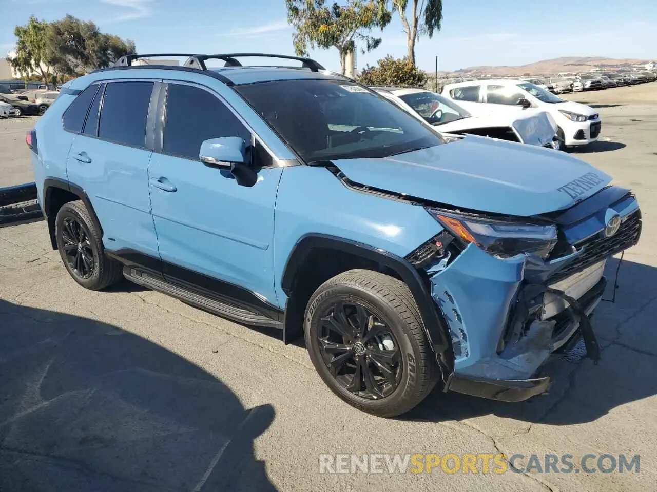 4 Photograph of a damaged car 4T3T6RFVXNU077433 TOYOTA RAV4 2022