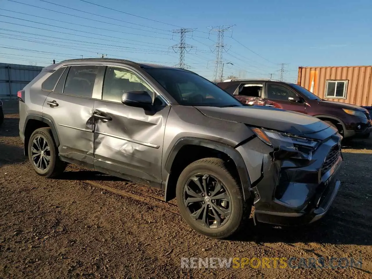 4 Фотография поврежденного автомобиля JTM16RFV3ND529565 TOYOTA RAV4 2022