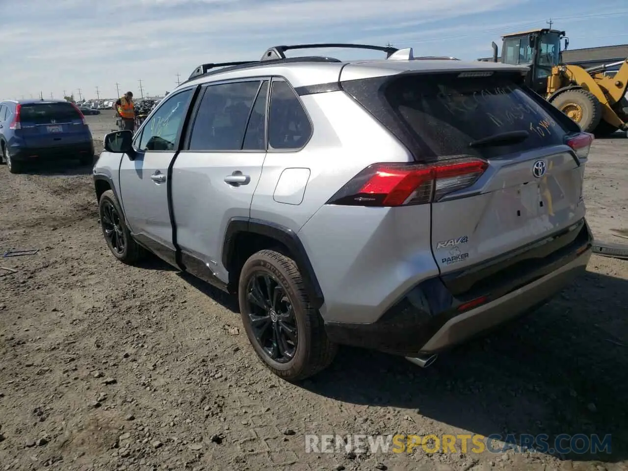 3 Фотография поврежденного автомобиля JTM16RFV7ND051683 TOYOTA RAV4 2022
