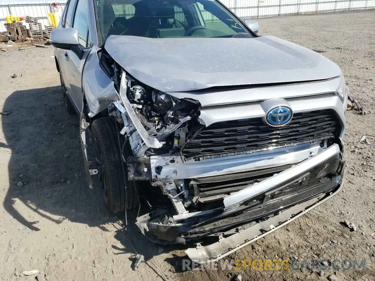 9 Фотография поврежденного автомобиля JTM16RFV7ND051683 TOYOTA RAV4 2022