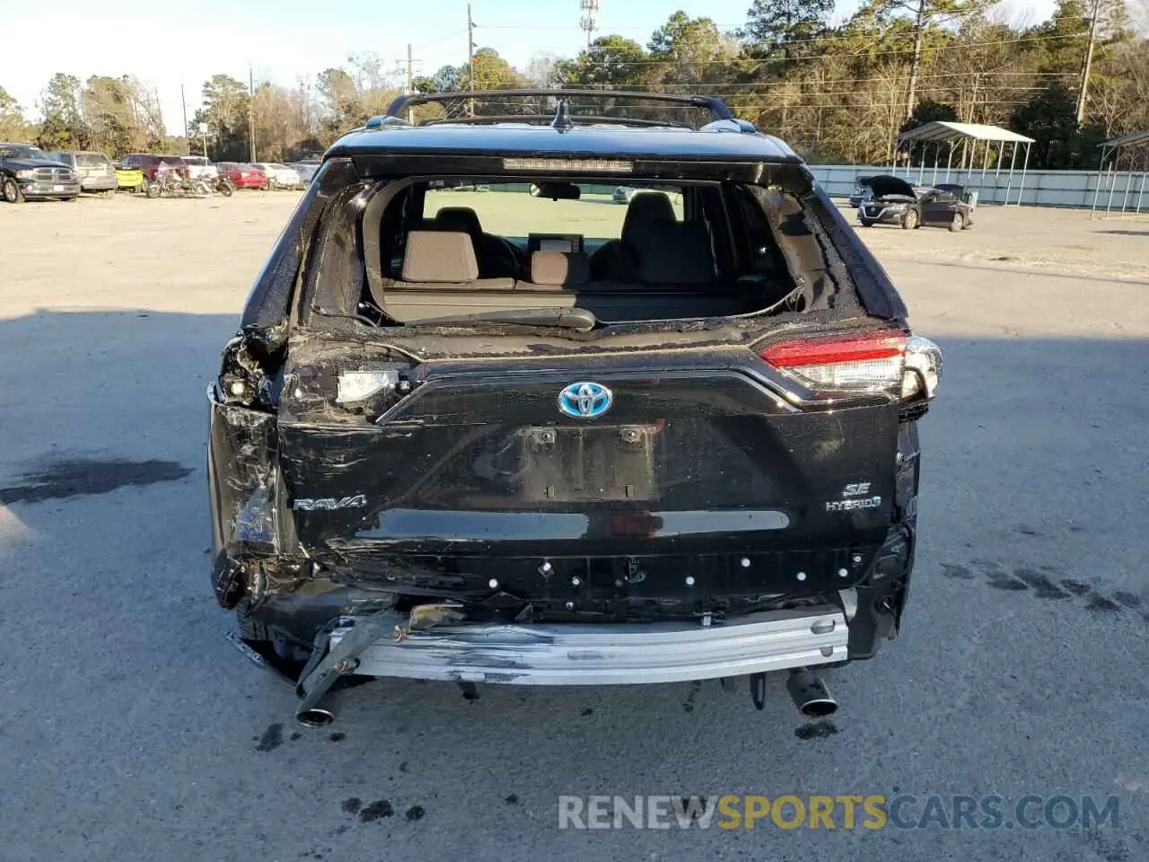 6 Фотография поврежденного автомобиля JTM16RFVXND069028 TOYOTA RAV4 2022