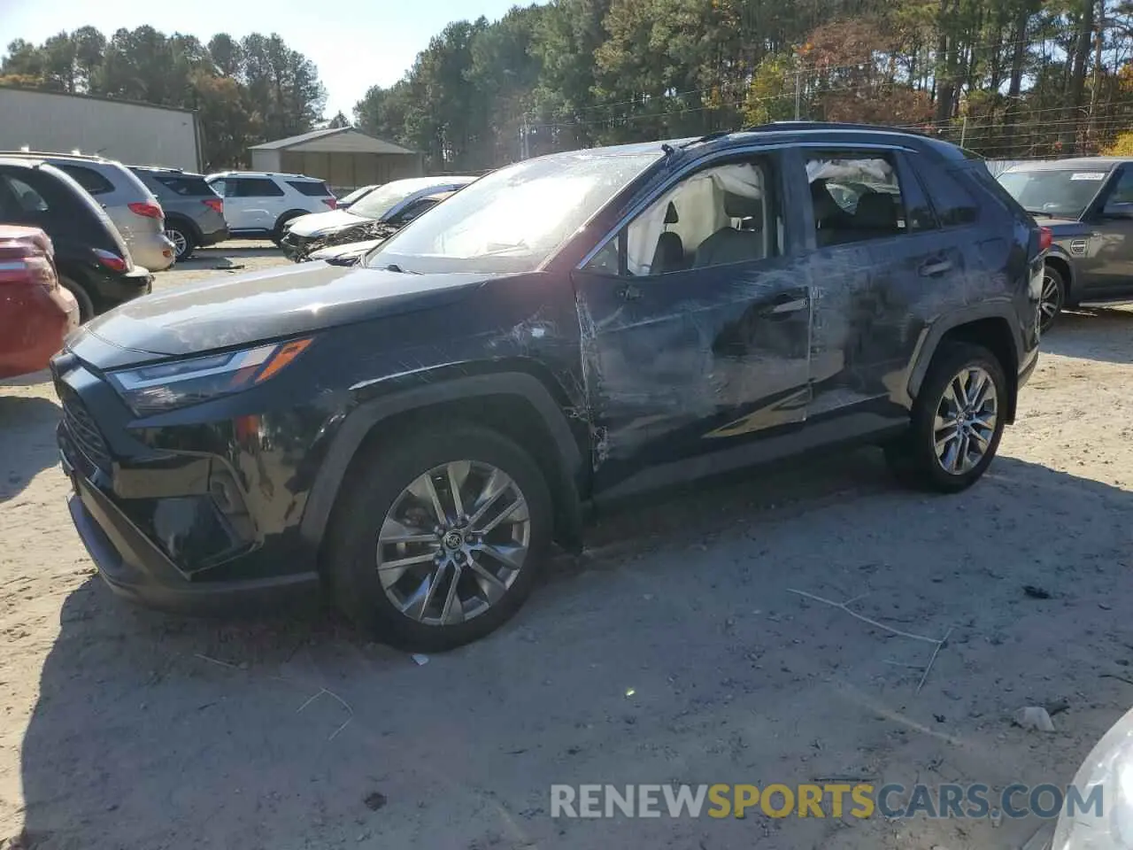 1 Photograph of a damaged car JTMA1RFV1ND085889 TOYOTA RAV4 2022