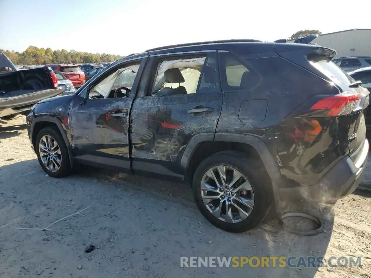 2 Photograph of a damaged car JTMA1RFV1ND085889 TOYOTA RAV4 2022