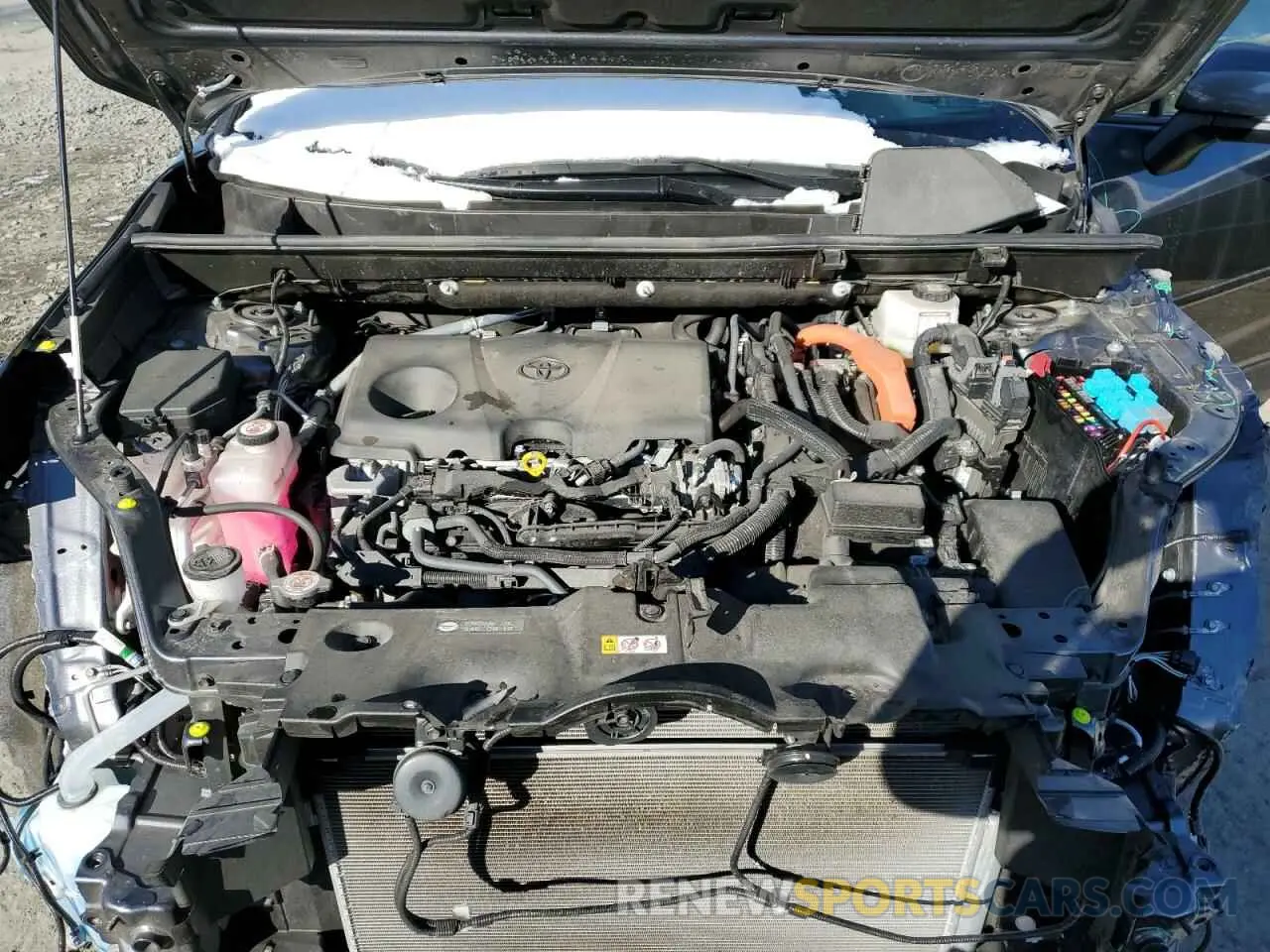 11 Фотография поврежденного автомобиля JTMB6RFV0ND529446 TOYOTA RAV4 2022