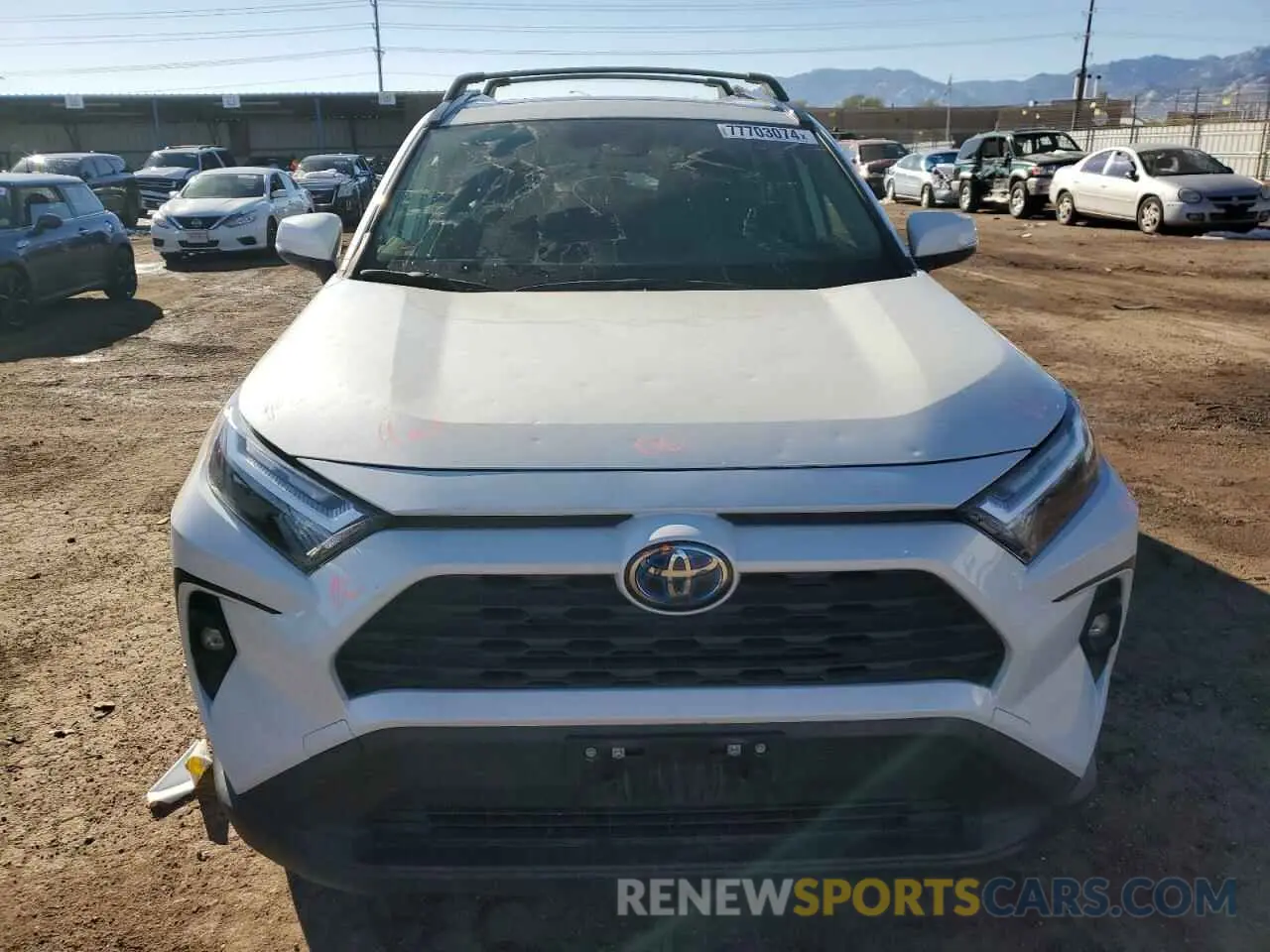 5 Фотография поврежденного автомобиля JTMB6RFV0ND533609 TOYOTA RAV4 2022
