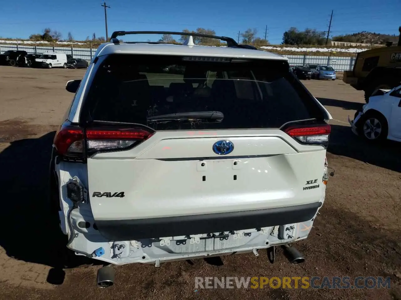 6 Фотография поврежденного автомобиля JTMB6RFV0ND533609 TOYOTA RAV4 2022