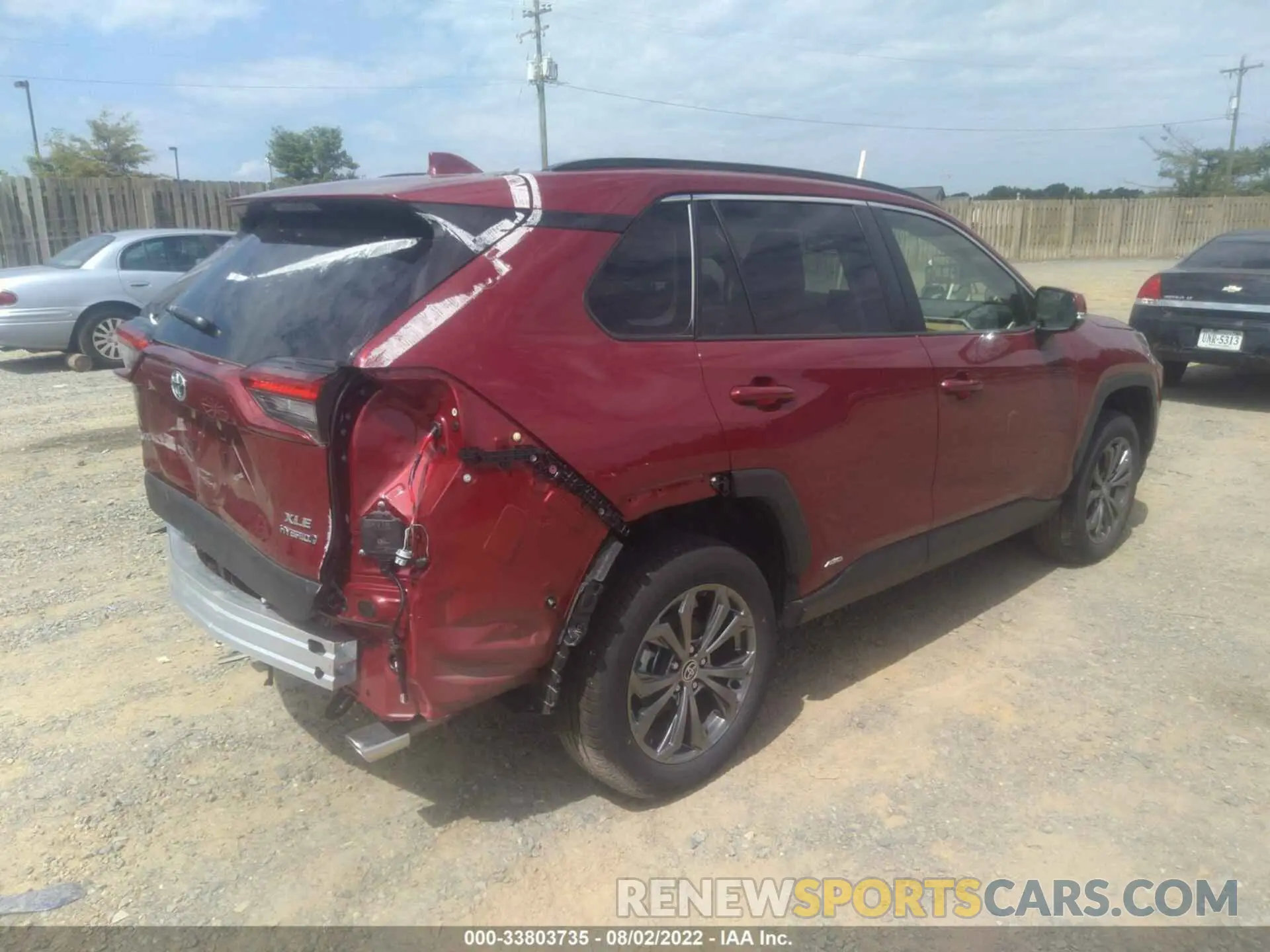 4 Фотография поврежденного автомобиля JTMB6RFV3ND052592 TOYOTA RAV4 2022