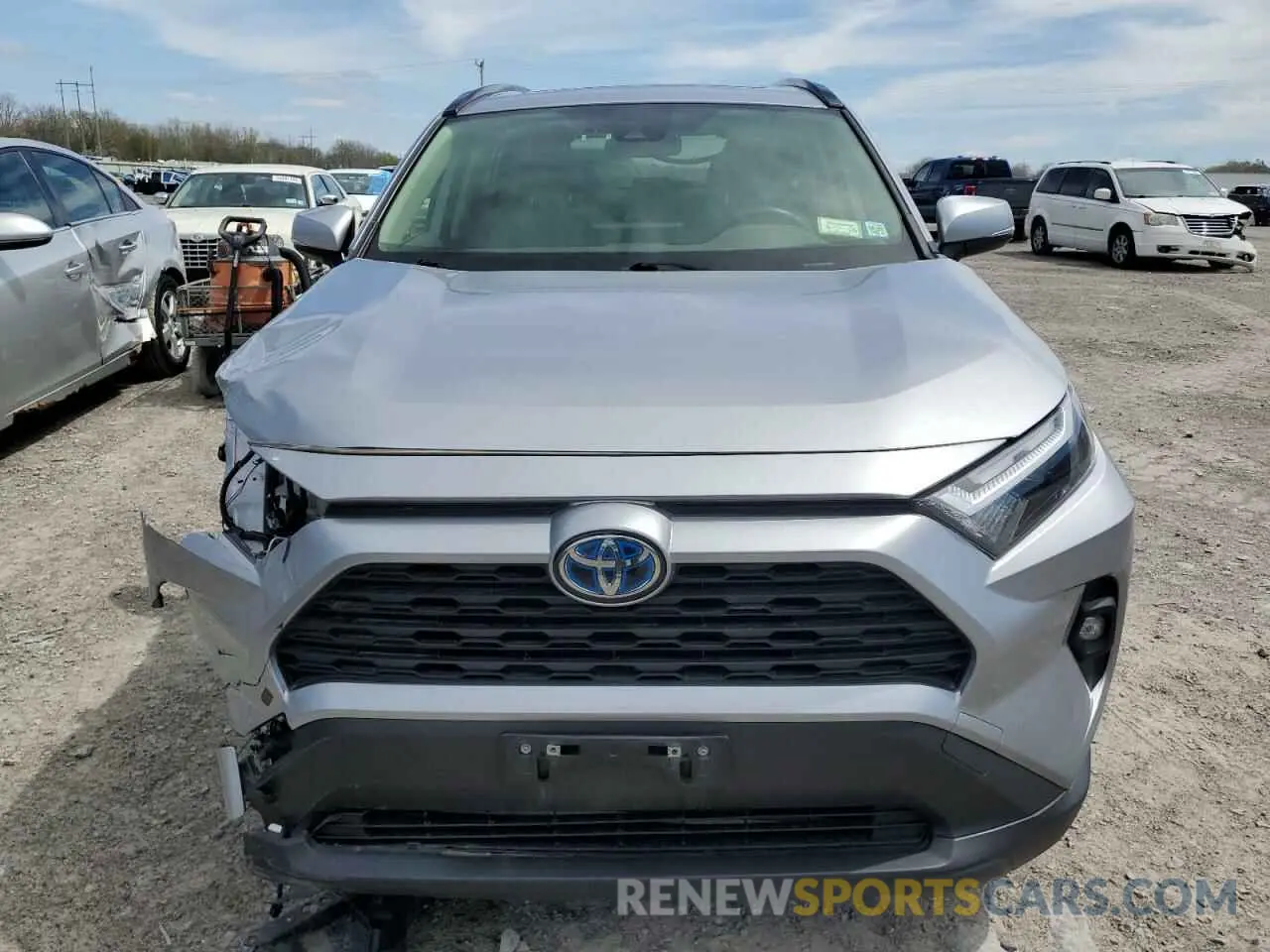 5 Фотография поврежденного автомобиля JTMB6RFV3ND057095 TOYOTA RAV4 2022