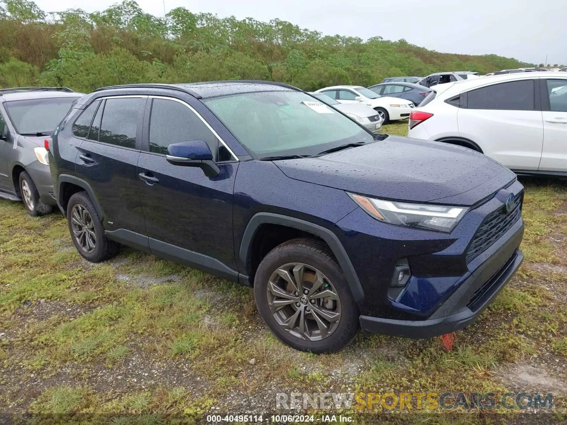 1 Photograph of a damaged car JTMB6RFV5ND521942 TOYOTA RAV4 2022