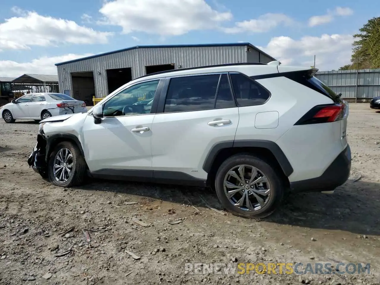 2 Photograph of a damaged car JTMB6RFV5ND521973 TOYOTA RAV4 2022