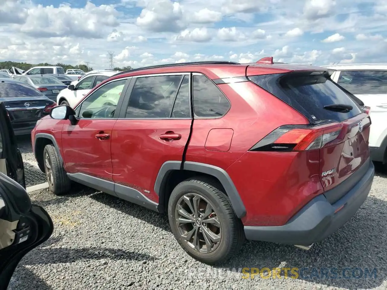 2 Photograph of a damaged car JTMB6RFV6ND051873 TOYOTA RAV4 2022