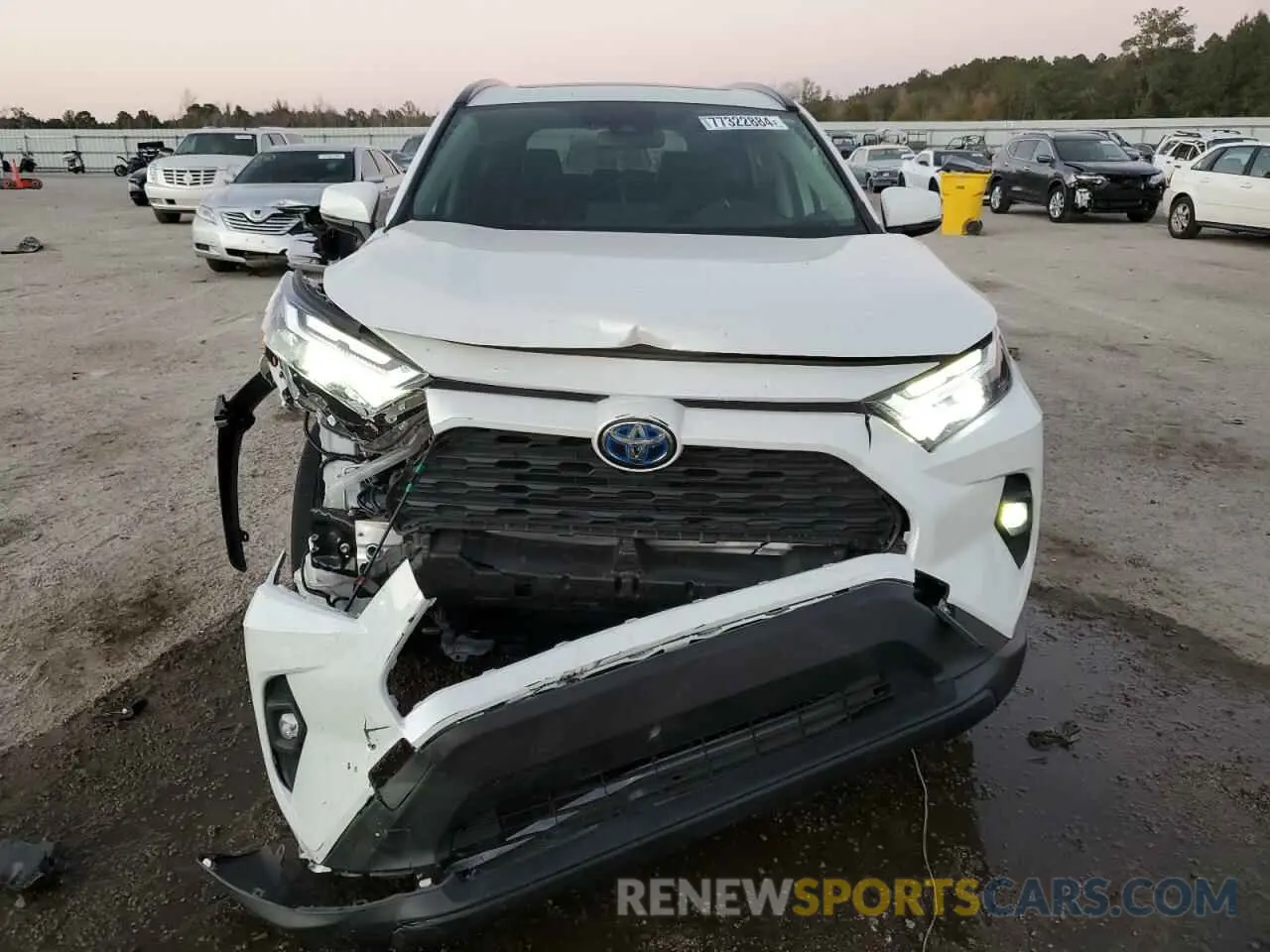 5 Фотография поврежденного автомобиля JTMB6RFV6ND530049 TOYOTA RAV4 2022
