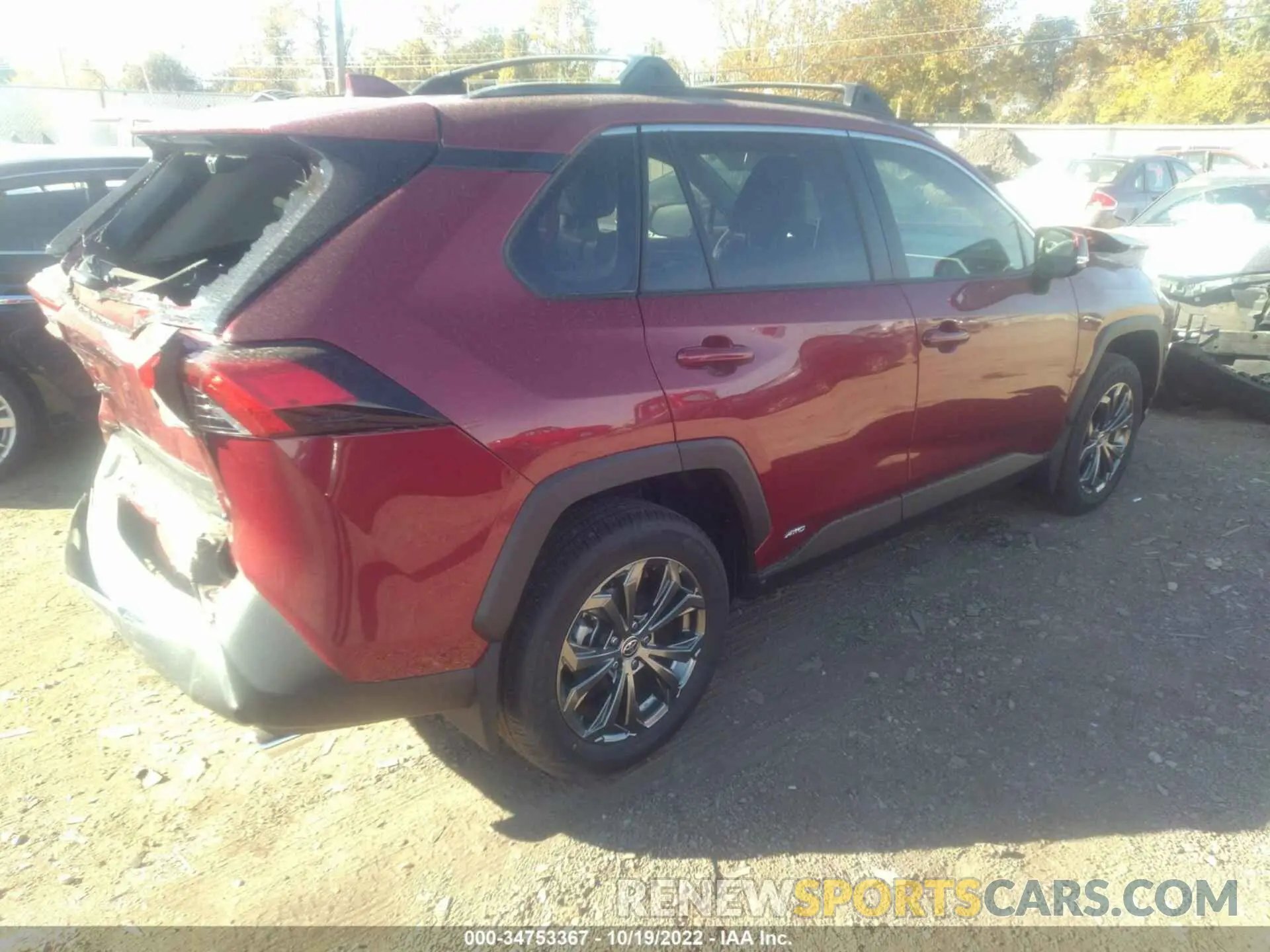 4 Фотография поврежденного автомобиля JTMB6RFV7ND061957 TOYOTA RAV4 2022