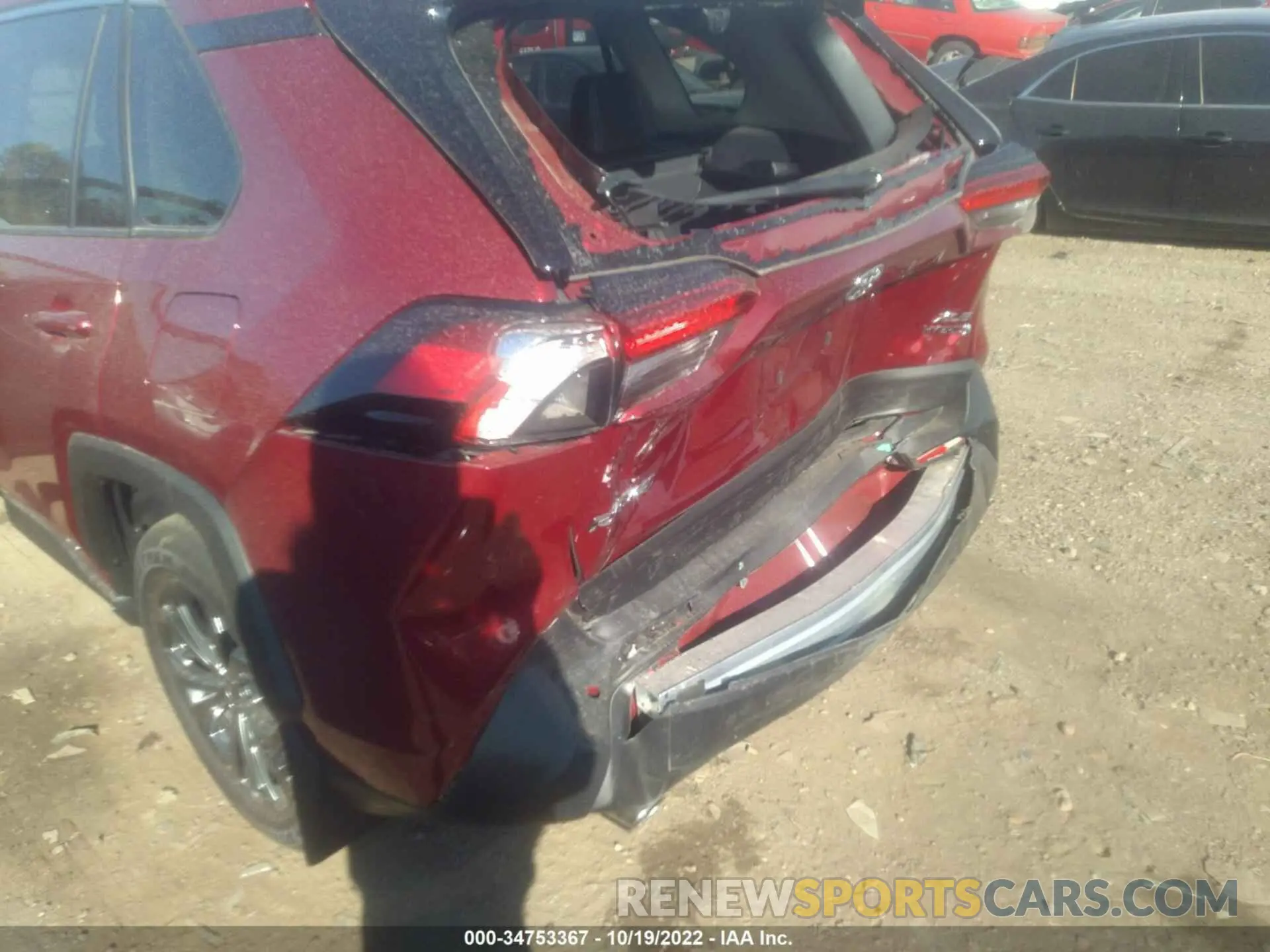 6 Фотография поврежденного автомобиля JTMB6RFV7ND061957 TOYOTA RAV4 2022