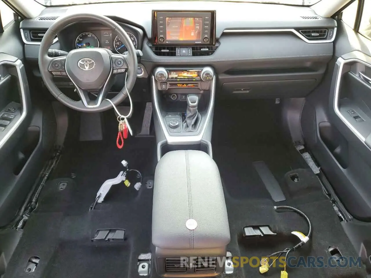 8 Photograph of a damaged car JTMB6RFV7ND074451 TOYOTA RAV4 2022