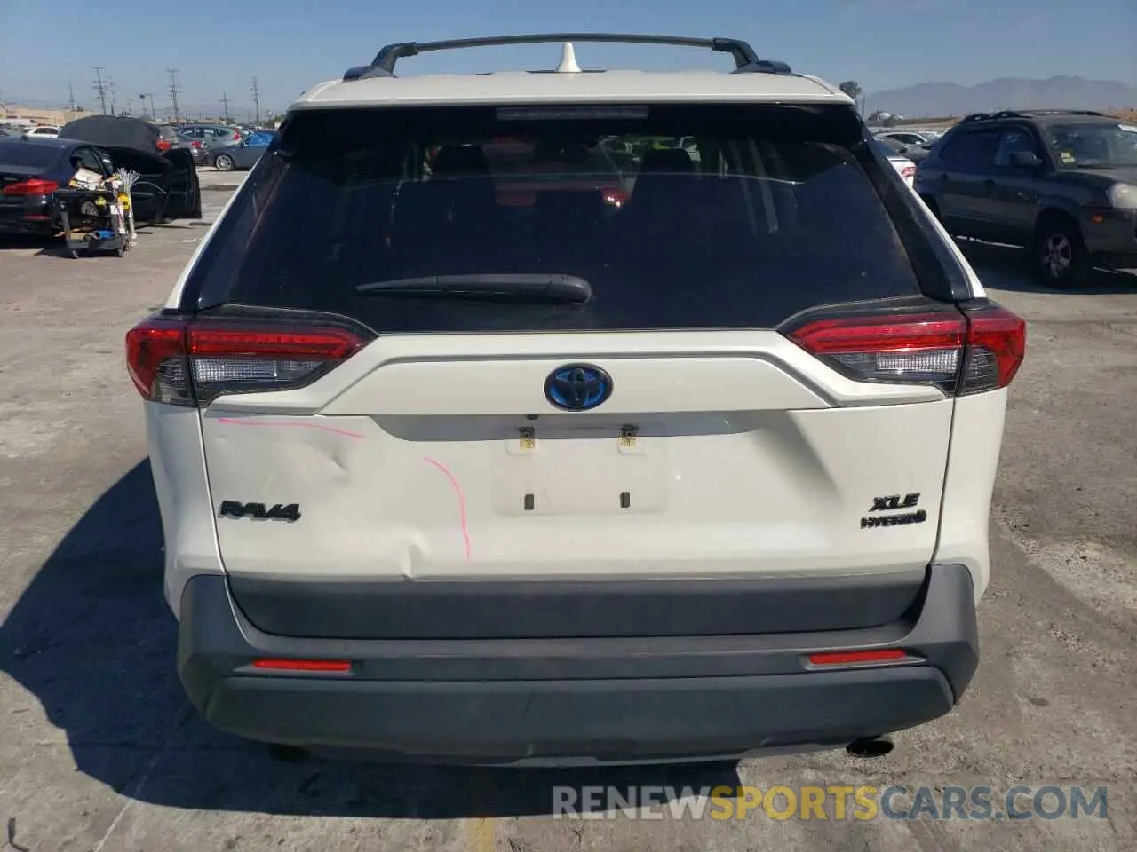 6 Фотография поврежденного автомобиля JTMB6RFV8ND073938 TOYOTA RAV4 2022