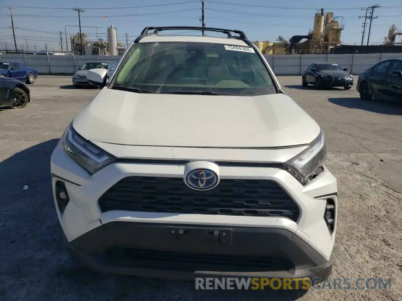 5 Photograph of a damaged car JTMB6RFV9ND078436 TOYOTA RAV4 2022