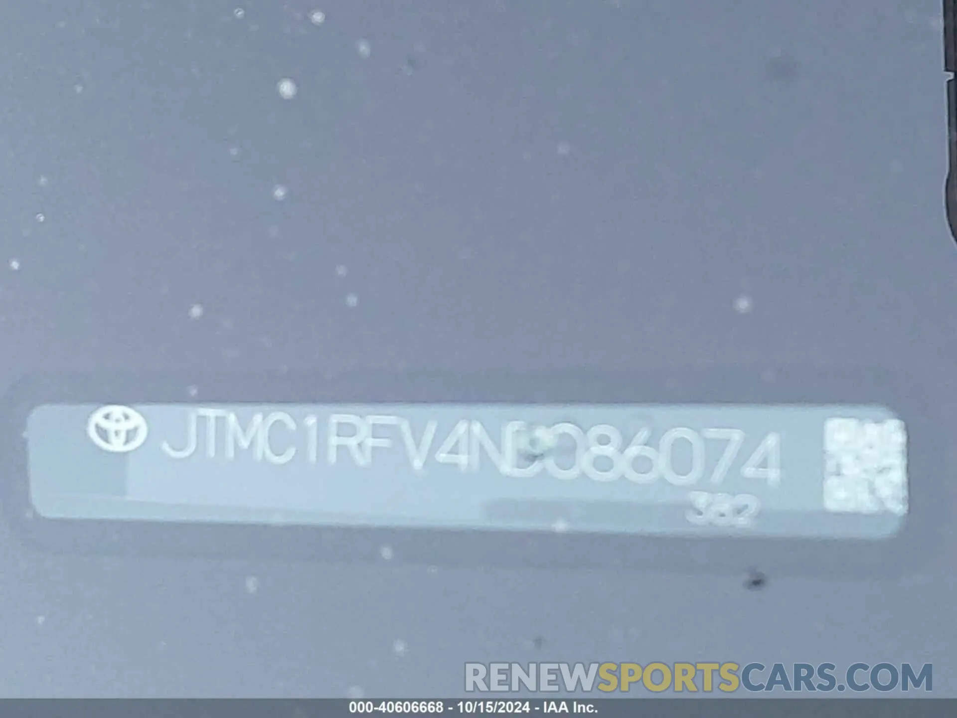 17 Фотография поврежденного автомобиля JTMC1RFV4ND086074 TOYOTA RAV4 2022