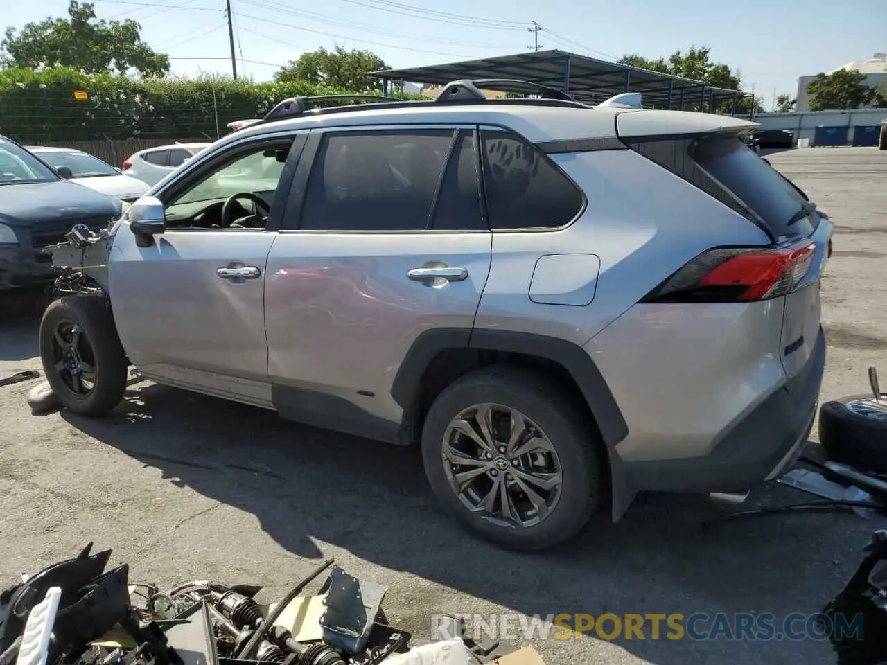 2 Фотография поврежденного автомобиля JTMD6RFV4ND065683 TOYOTA RAV4 2022