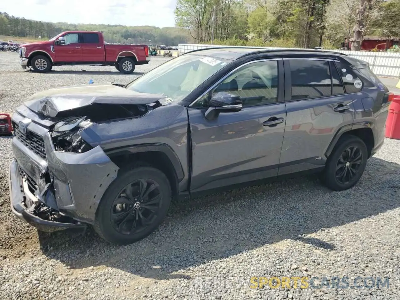 1 Photograph of a damaged car JTME6RFV3ND523685 TOYOTA RAV4 2022