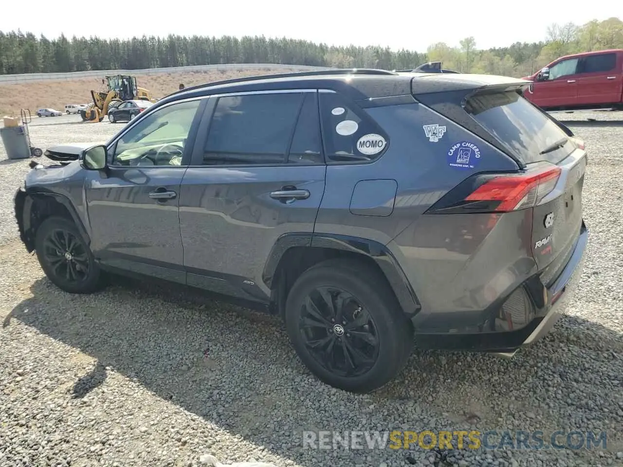 2 Photograph of a damaged car JTME6RFV3ND523685 TOYOTA RAV4 2022