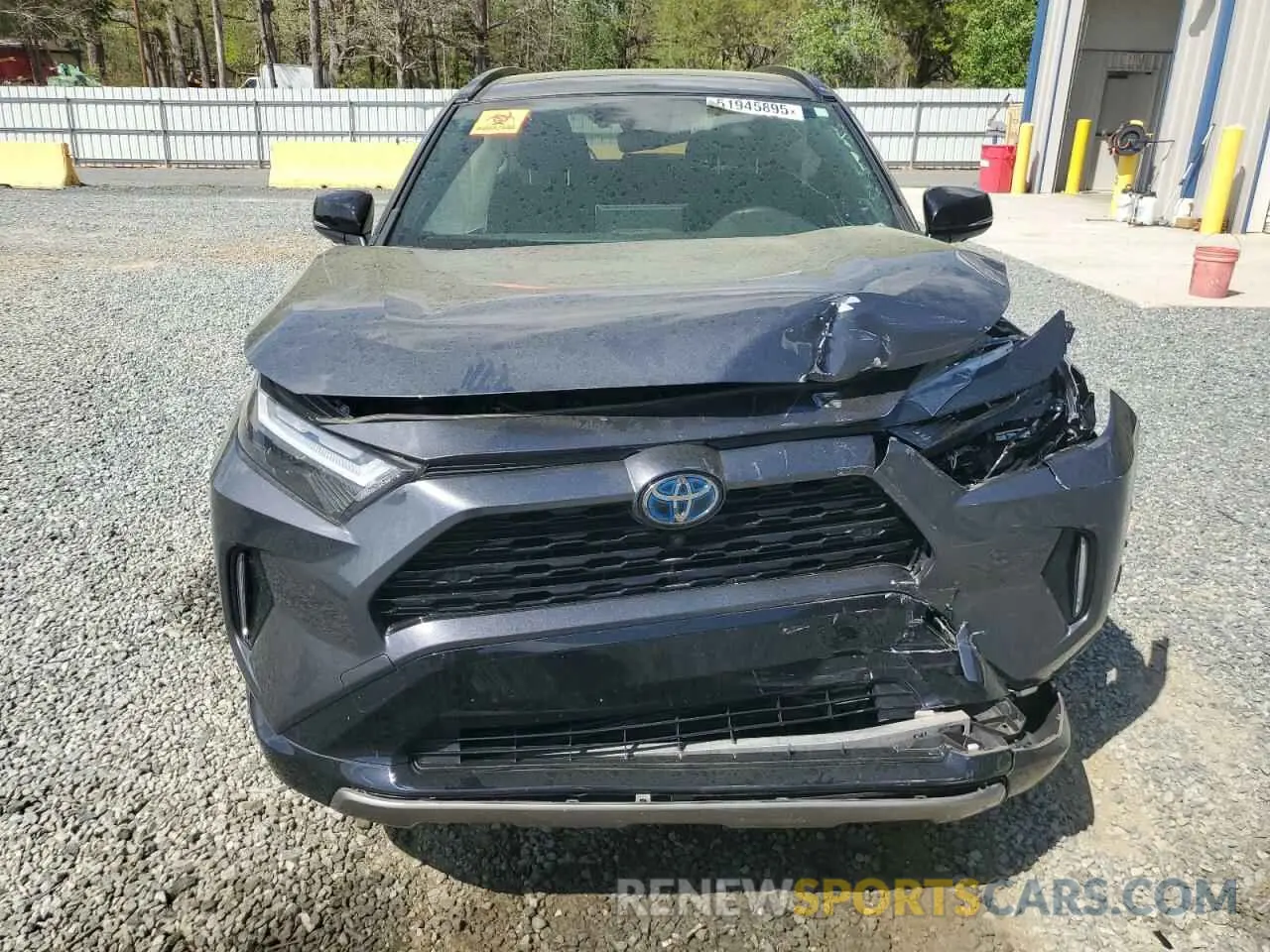 5 Photograph of a damaged car JTME6RFV3ND523685 TOYOTA RAV4 2022