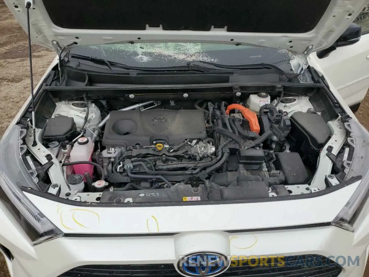 12 Фотография поврежденного автомобиля JTME6RFV5ND535188 TOYOTA RAV4 2022