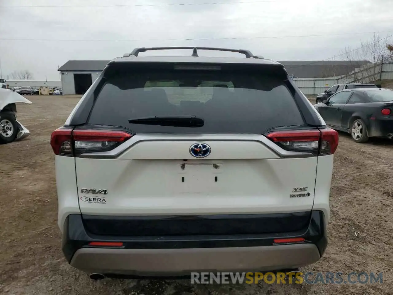 6 Фотография поврежденного автомобиля JTME6RFV5ND535188 TOYOTA RAV4 2022