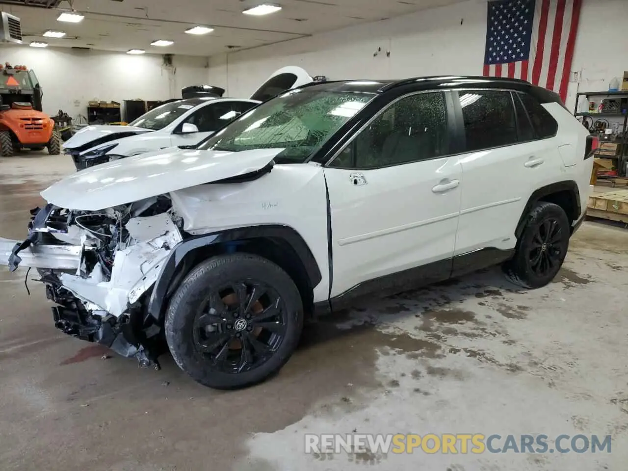 1 Photograph of a damaged car JTME6RFV5ND535501 TOYOTA RAV4 2022