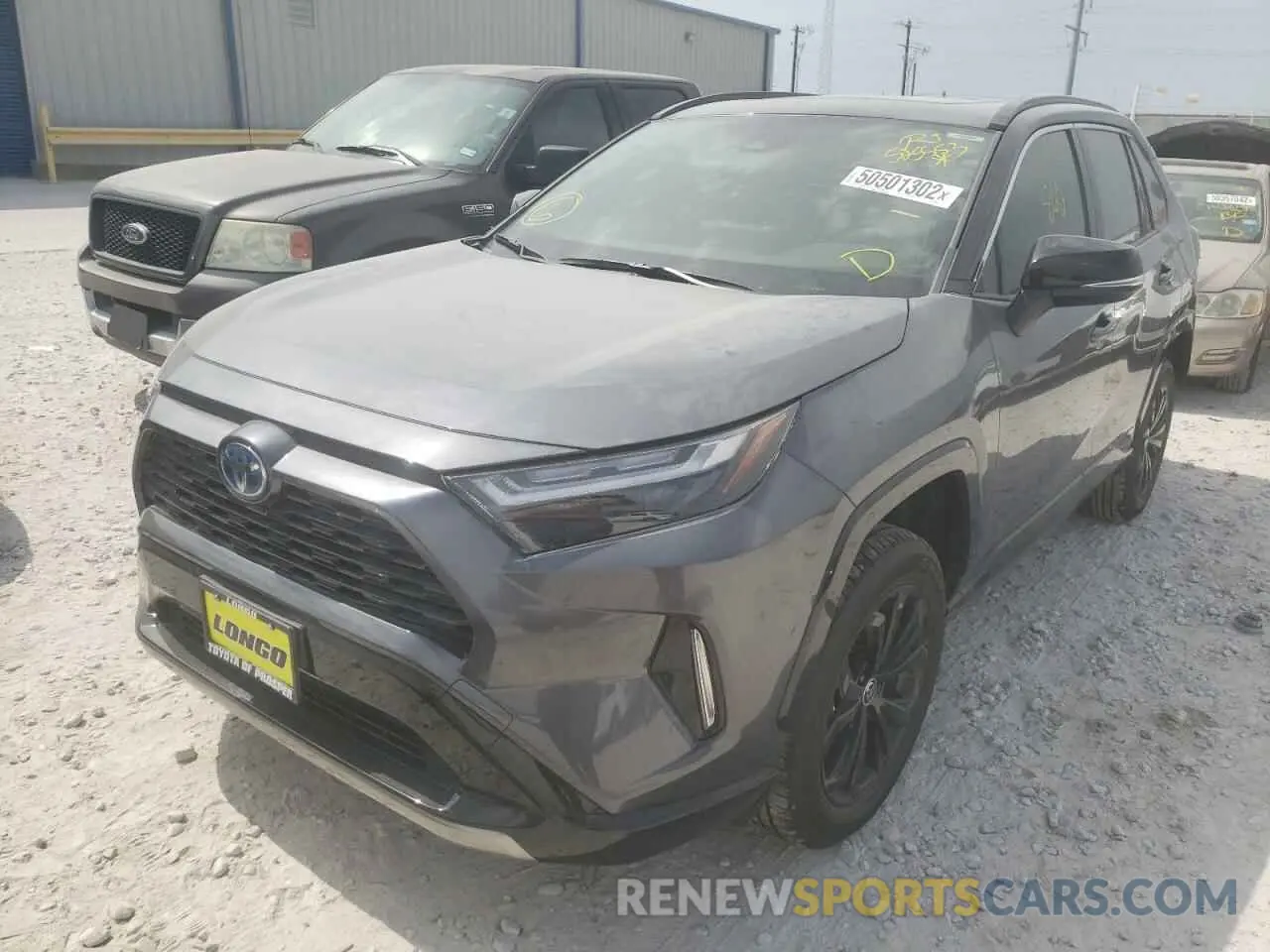 2 Фотография поврежденного автомобиля JTME6RFV7ND525553 TOYOTA RAV4 2022