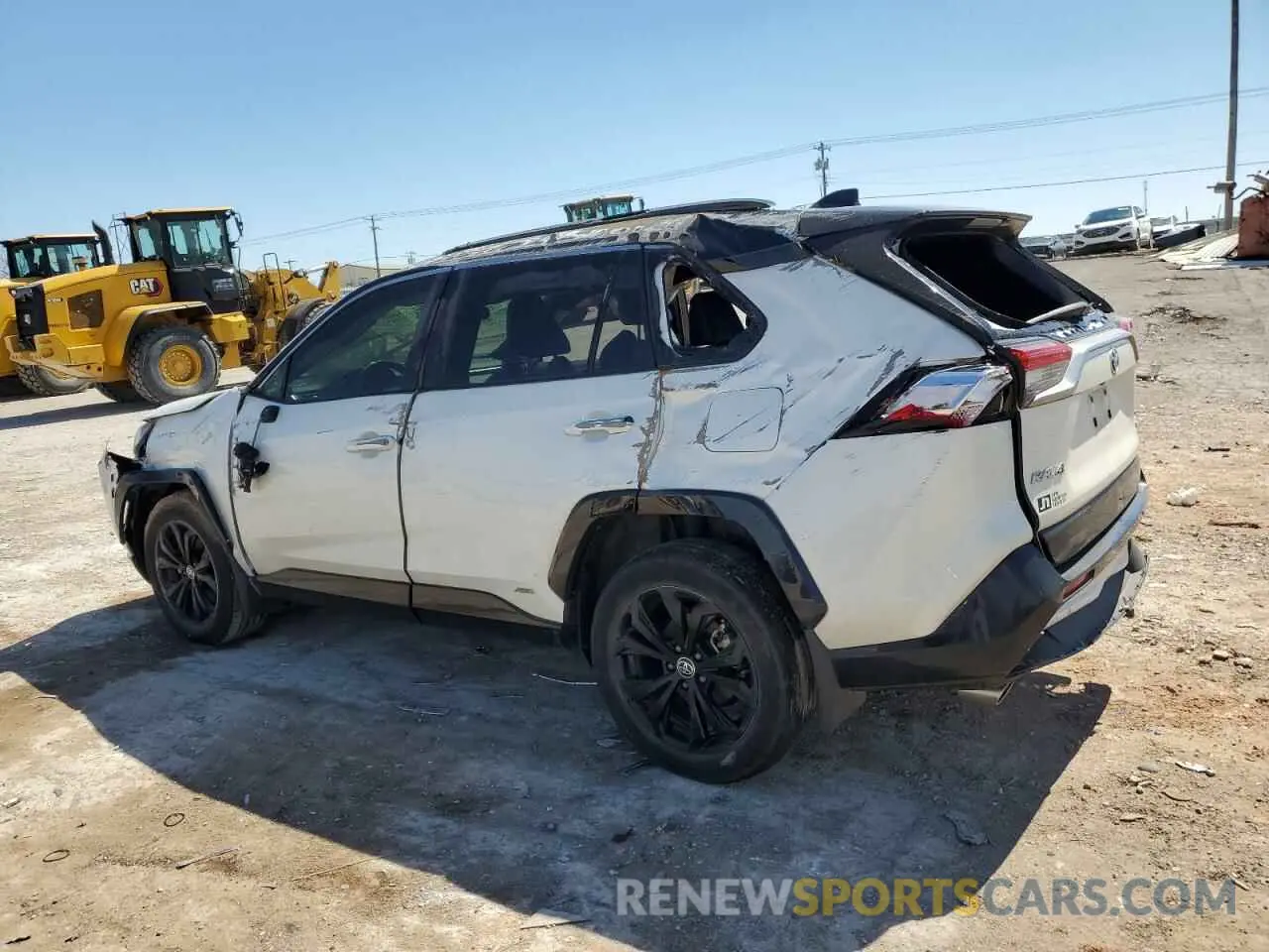 2 Фотография поврежденного автомобиля JTME6RFV7NJ023580 TOYOTA RAV4 2022