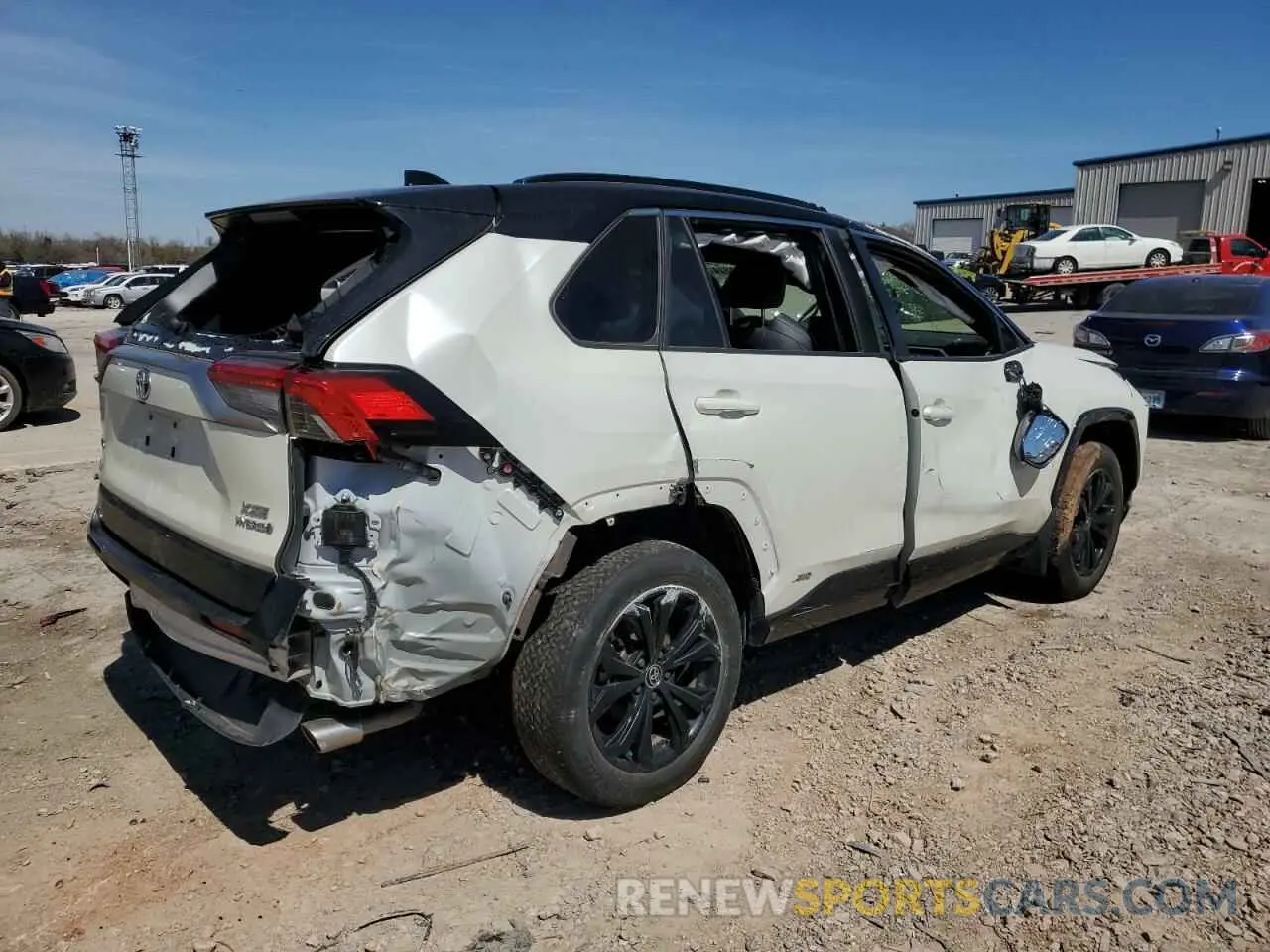3 Фотография поврежденного автомобиля JTME6RFV7NJ023580 TOYOTA RAV4 2022