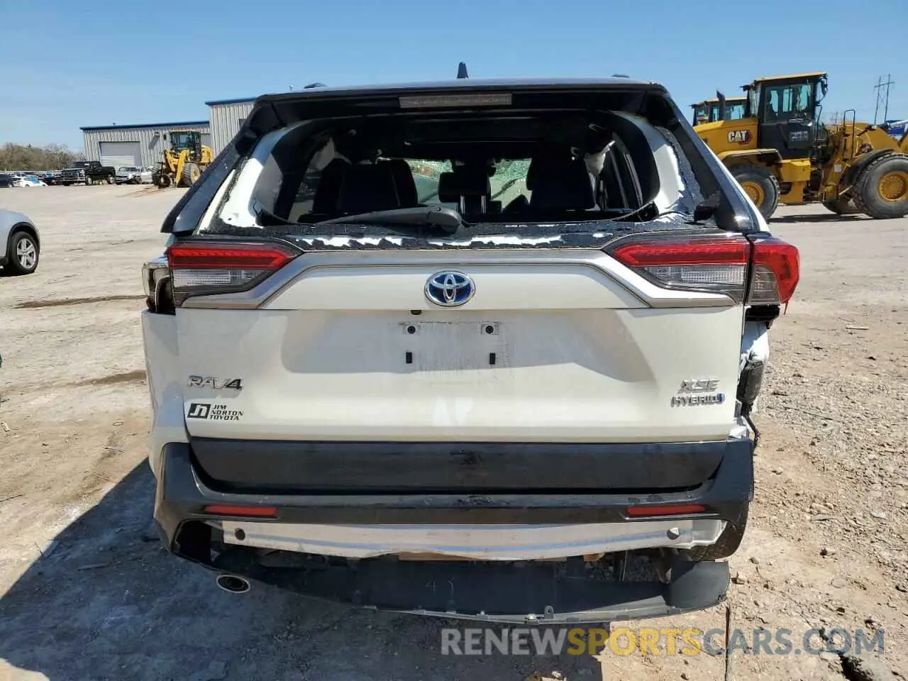 6 Фотография поврежденного автомобиля JTME6RFV7NJ023580 TOYOTA RAV4 2022