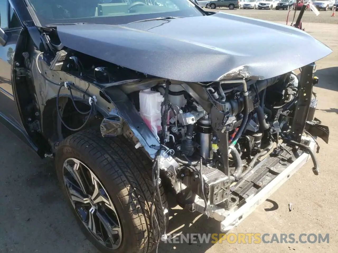 9 Photograph of a damaged car JTMEB3FV1ND082048 TOYOTA RAV4 2022
